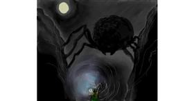 Drawing of Spider by Labyrinth