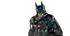 Drawing of Batman by Jan