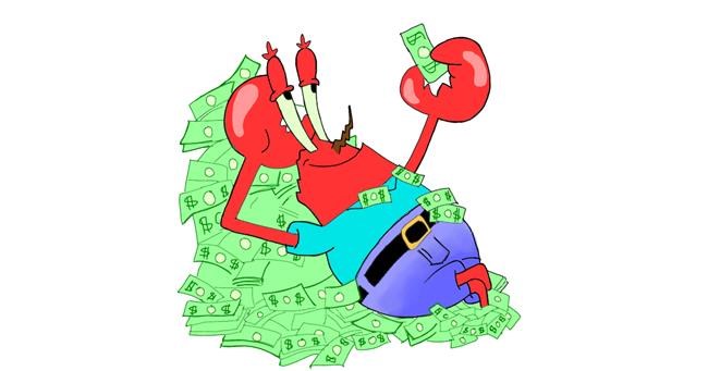 Mr. Krabs (SpongeBob)-Zeichnung von Keke •_•