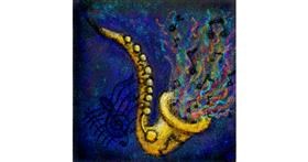 Saksofon - autor: 🌌Mom💕E🌌