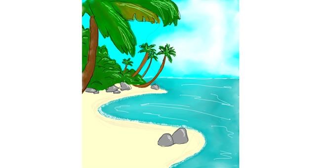 Drawing of Island by MEL