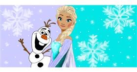 Elsa (Disney)-Zeichnung von Annie