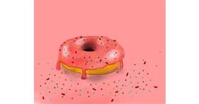 Drawing of Donut by Mini