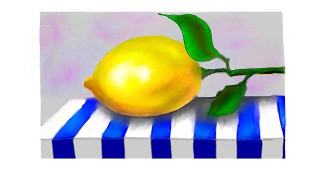 Drawing of Lemon by DebbyLee