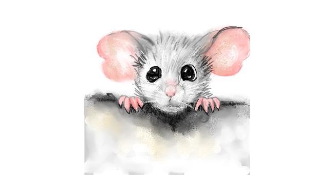 Drawing of Mouse by KayXXXlee