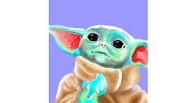 Baby Yoda - autor: ⋆su⋆vinci彡