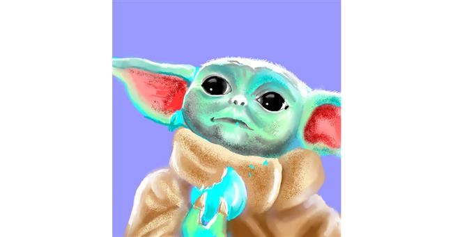 Baby Yoda - autor: ⋆su⋆vinci彡