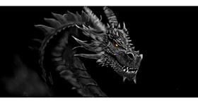 Drache-Zeichnung von Chaching