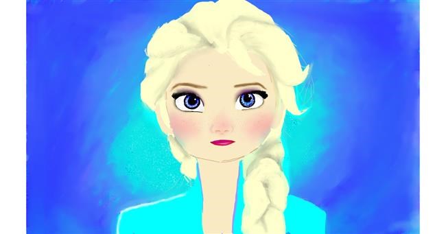 Elsa (Disney)-Zeichnung von tRay