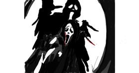 Drawing of Ghost by ikea