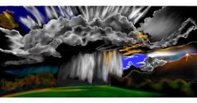 Wolke-Zeichnung von Chaching