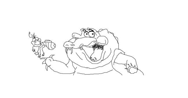 Aligator - autor: Stacia🍟🍔🍩