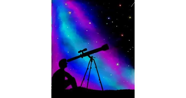 Teleskop - autor: Unknown
