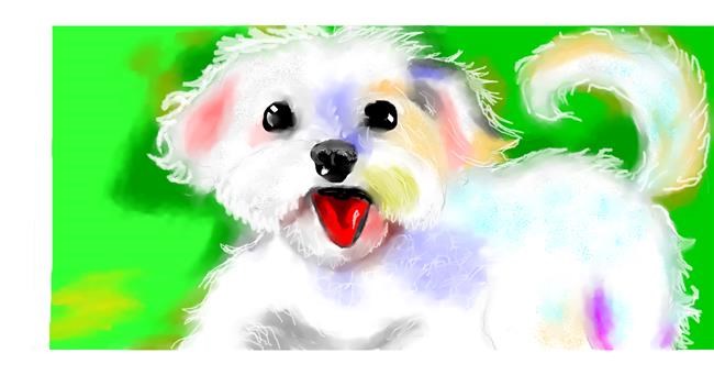 Drawing of Dog by DebbyLee