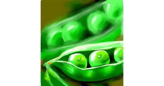Drawing of Peas by Яandi