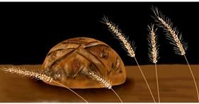 Drawing of Wheat by Eclat de Lune
