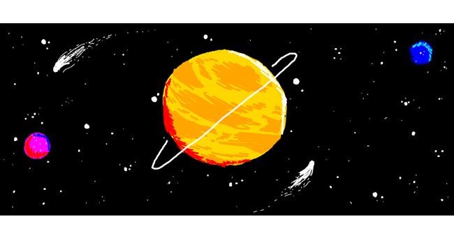 Planeta - autor: le monke