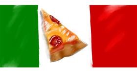 Pizza - autor: lol