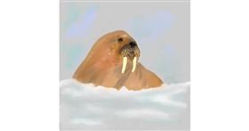 Drawing of Walrus by TedsNan