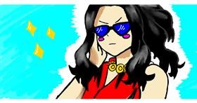 Drawing of Sunglasses by ❤ORO❤