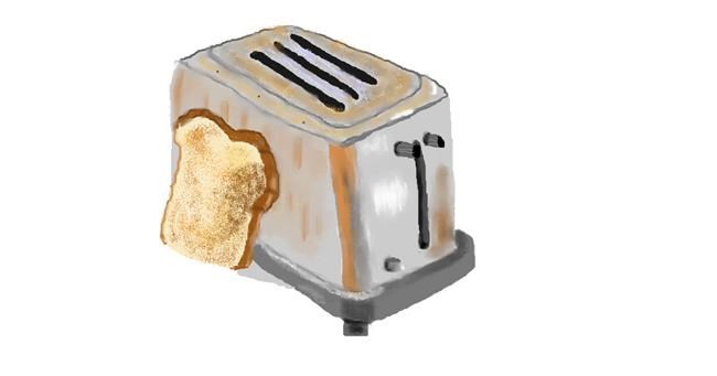 Toaster-Zeichnung von Magic Mushroom