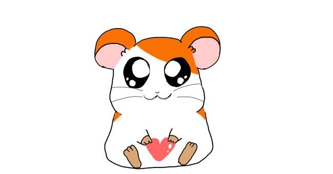 Drawing of Hamster by Cucumberjoe