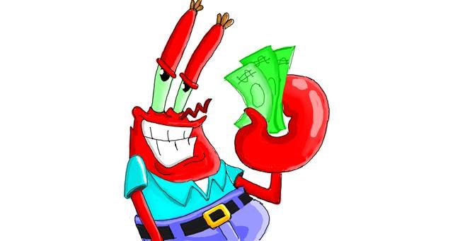 Mr. Krabs (spužva bob) - autor: GreyhoundMama