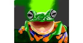 Drawing of Frog by IThinkWereDoomed