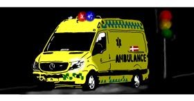 Krankenwagen-Zeichnung von Annie