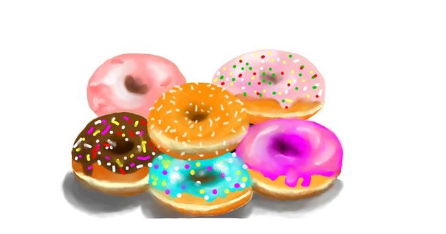 Drawing of Donut by justme❤️