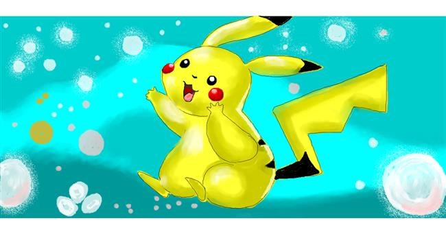 Pikachu - autor: Debidolittle