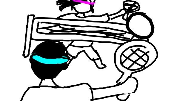 Tenis - autor: Mangle swag