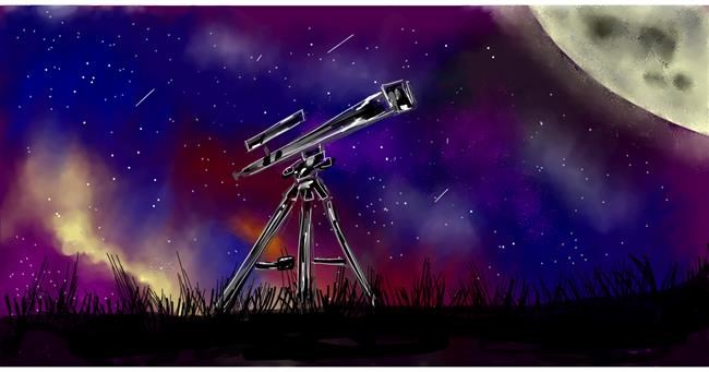 Teleskop - autor: Eclat de Lune