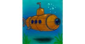 Drawing of Submarine by MEL