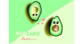 Drawing of Avocado by OLGI 🌺