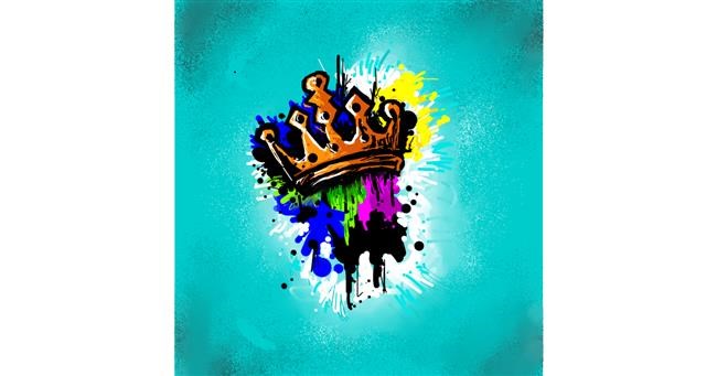 Drawing of Crown by KayXXXlee