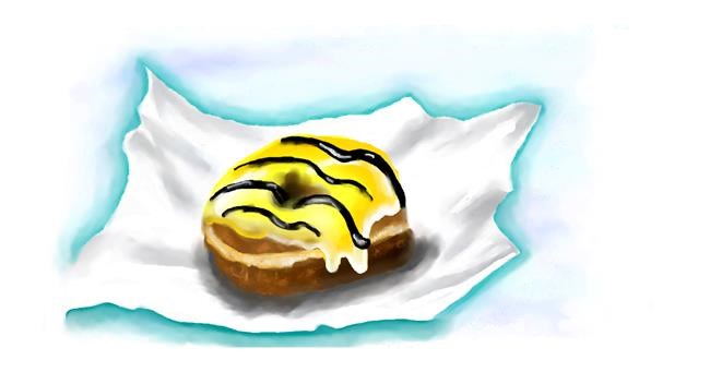 Drawing of Donut by DebbyLee