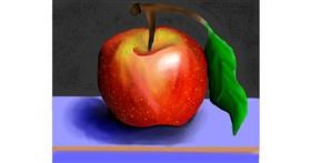 Drawing of Apple by Freny