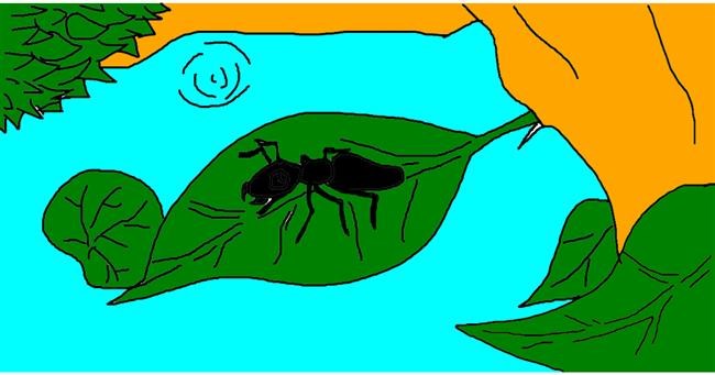Ameise-Zeichnung von Mochi