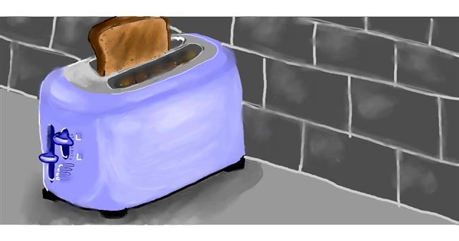 Drawing of Toaster by J