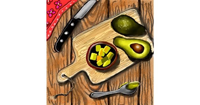 Avokado - autor: Leah
