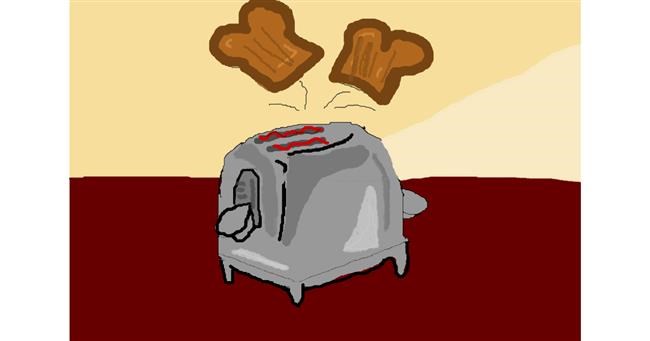 Toaster-Zeichnung von ooooof👻👻👻