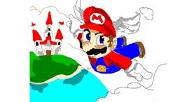 Super Mario - autor: Eldiossol14