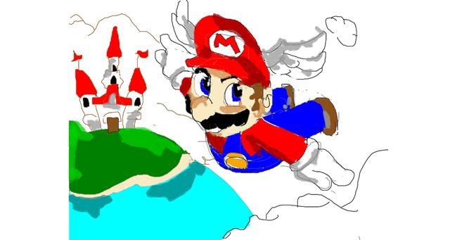 Super Mario - autor: Eldiossol14