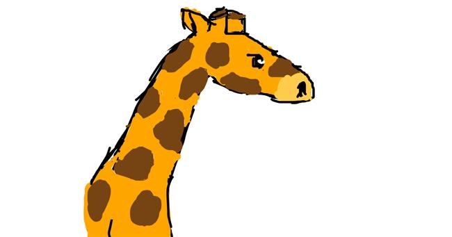 Giraffe-Zeichnung von Guest27362