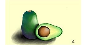 Avocado-Zeichnung von No stylus used