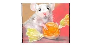 Drawing of Mouse by DebbyLee