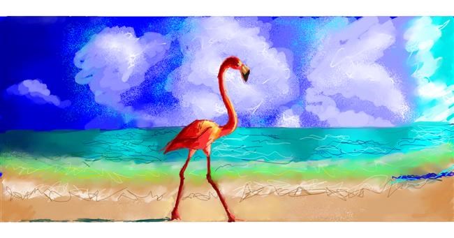 Flamingo - autor: Güber Gru