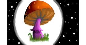 Drawing of Mushroom by Pickles