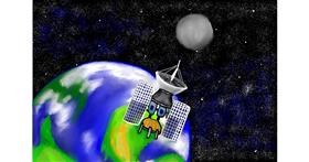 Drawing of Satellite by Lollipop🍭